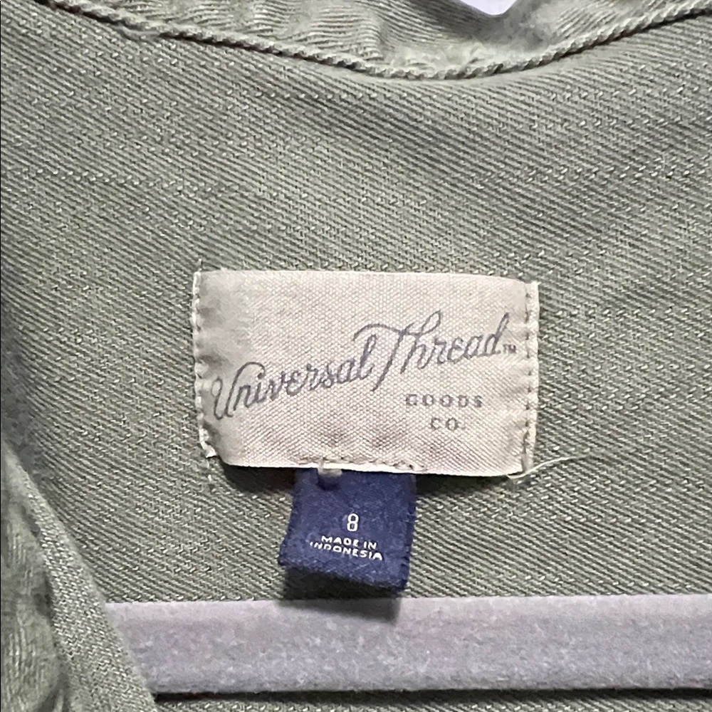 Universal Thread Dark Green Utility Jumpsuit - Picture 2 of 7